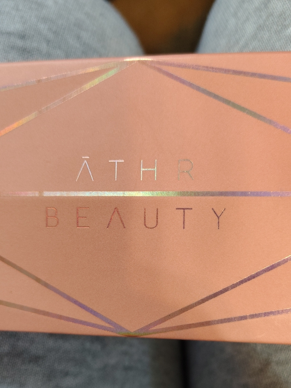 ATHR Beauty Peach Highlighter Palette - Rose Peach